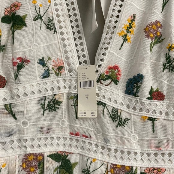 ANTHROPOLOGIE Carla Embroidered Maxi Dress - Picture 10 of 14